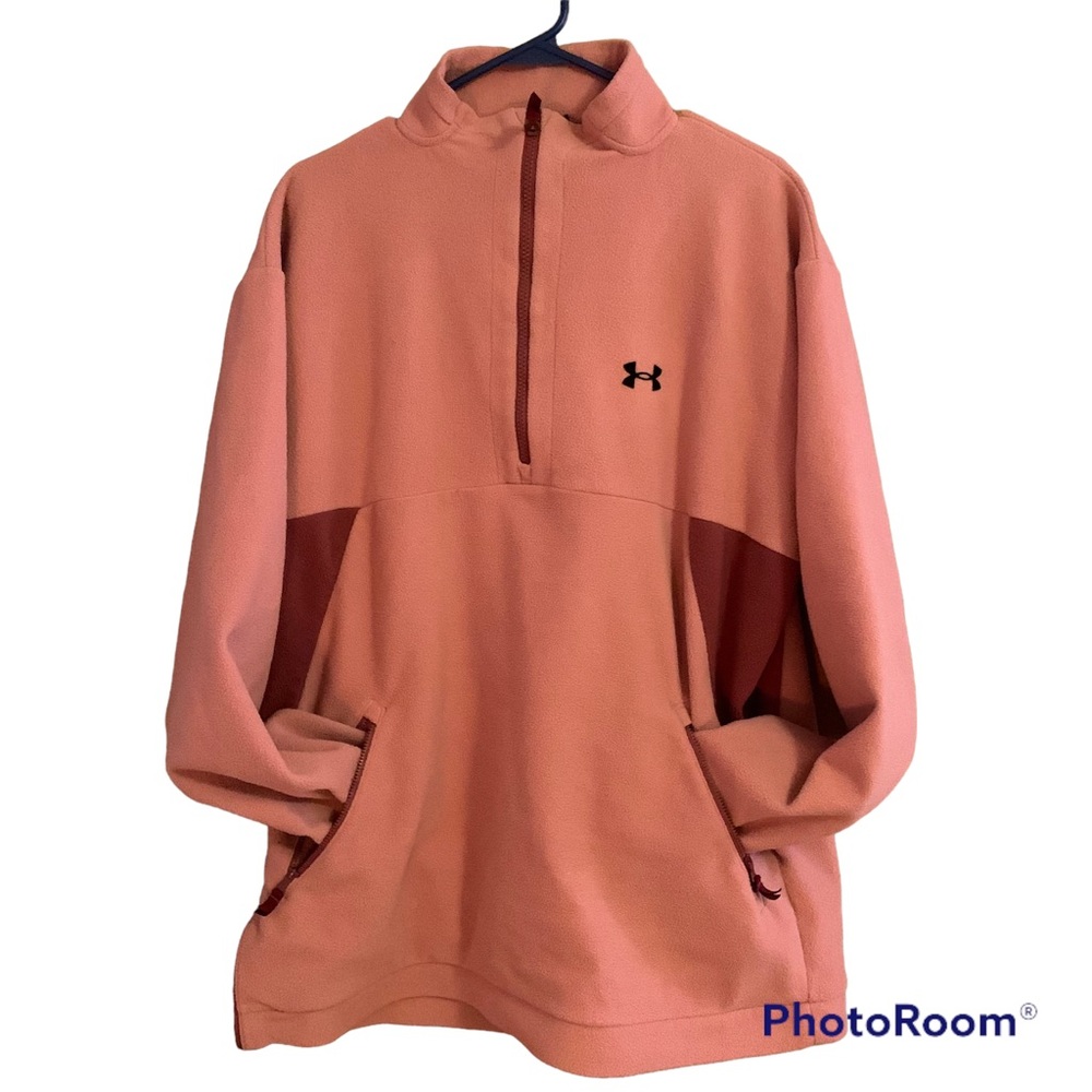 Under armour fleece pullover | size Lg